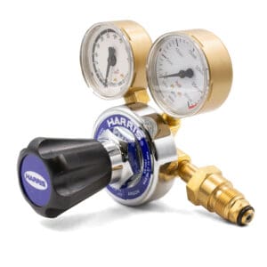 Harris 825 Argon Regulator Side