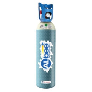 Gas Cylinder ALbee ArgonMix 21 with Gas - Small 2.5m³ / 11 Litre