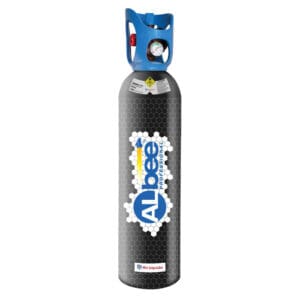 Gas Cylinder ALbee Oxygen with Gas - Small 2.5m³ / 11 Litre