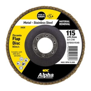 Alpha Flap Disc 115x40