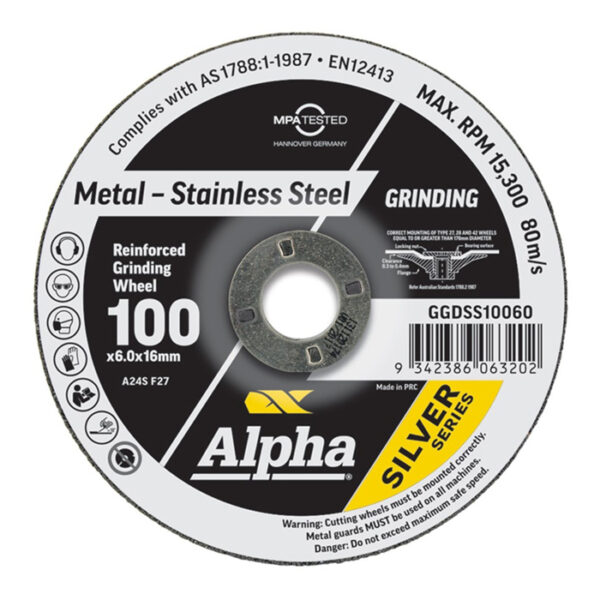 Alpha Grinding Disc 100x6
