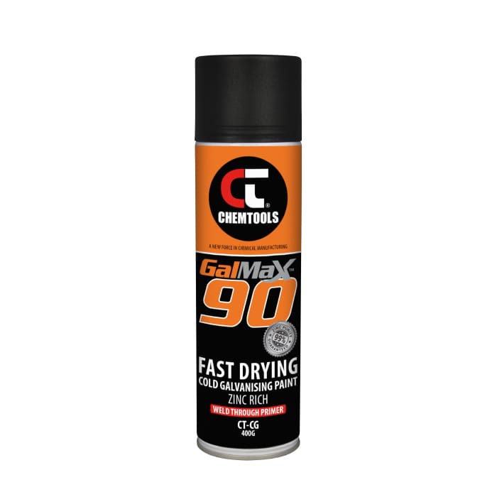 Chemtools GalMax™ 90 Cold Galvanising Paint & Weld Through Primer, Aerosol 400g