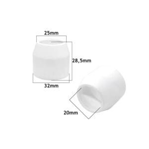 P80 Ceramic Shield Cup Dimensions